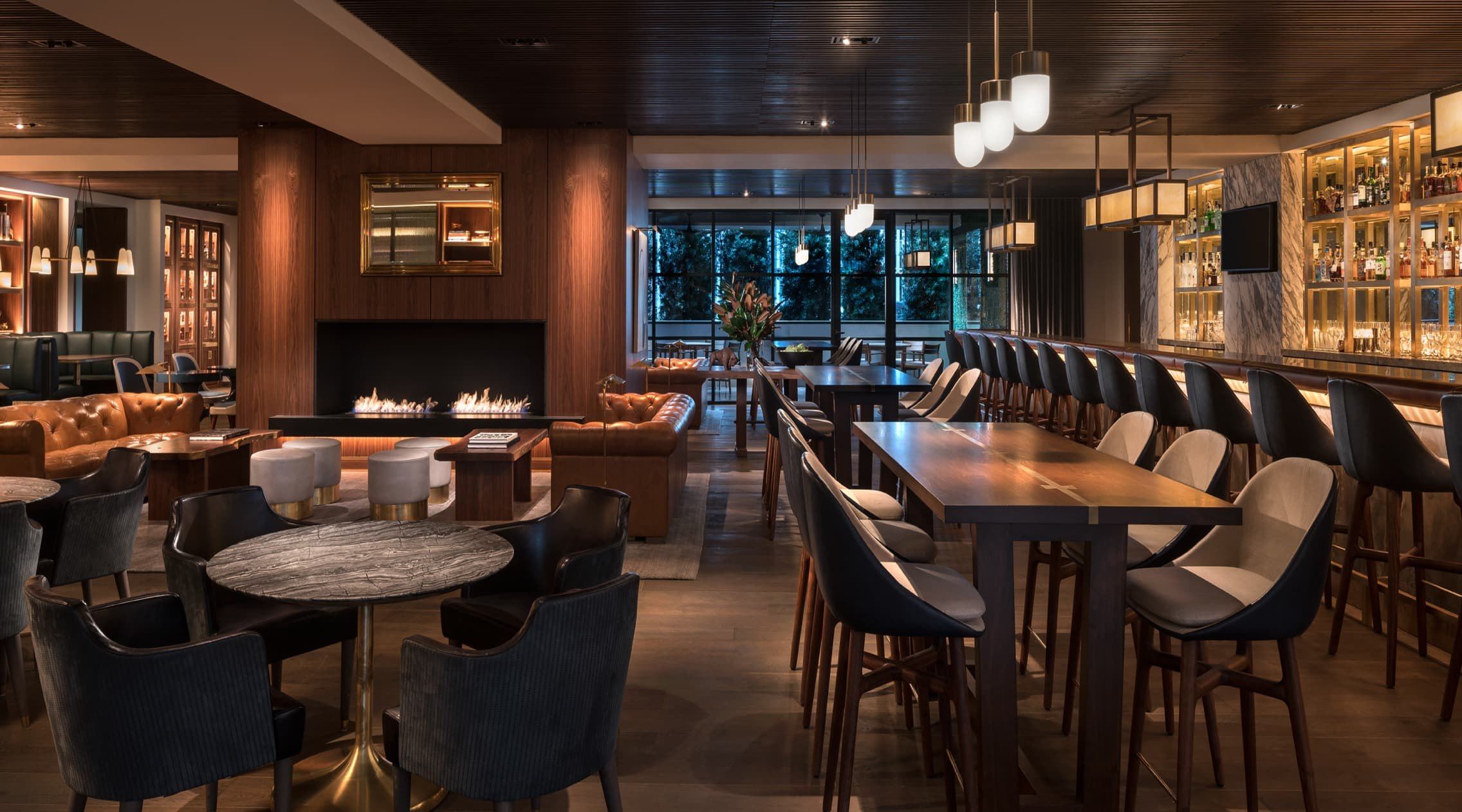 Bayou & Bottle bar at Four Seasons Houston